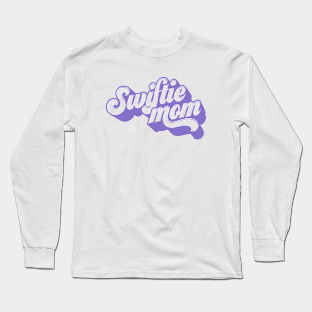 Swiftie Mom Long Sleeve T-Shirt by RFTR Design